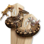 Geckopia Reptile Flex Bridge Large (plain Wood, 18 Inch Long). Fixed Price $64.46.