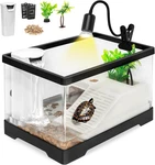 Xlarge Turtle Tank Kit,all In One Eared Slider Aquarium,pc Aquatic For Baby. Fixed Price $79.58.