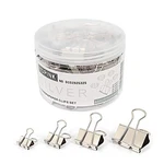 Binder Paper Clips, Assorted Sizes Set (mini, Small, Medium, Large) For Offic.... Fixed Price $19.45.