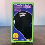 Black Halloween Party 75 Watts 120 Volt Rubies Glow Lightbulb 3783. Fixed Price $7.99.
