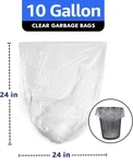 100 Ct. Trash Bags Victoria Bay 10-GALLON Premium Quality Can Liners. Fixed Price $5.99.
