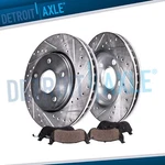 Front Drilled Slotted Brake Rotors Pads Kit For 2019 - 2021 Subaru Ascent. Fixed Price $127.11.