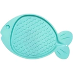 Loving Pets Fish-shaped Spill-proof Cat Mat Anti-skid Feet. Fixed Price $15.99.
