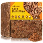 Gro-med Coco Husk Chips 2S Brick Pack (2.2 Lb), Brown. Fixed Price $18.90.