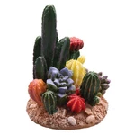 Succulents Cactus Plant Fish Tank Decorations Desert Oasis Sculpture Co.... Fixed Price $15.54.