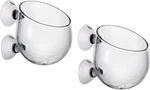Aquatic Plant Cups 2 Pieces Crystal Glass Pot With Suction For. Fixed Price $14.99.