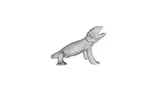Printle Animal Bearded Dragon--lizard Reptile Zoo Figure For Dioramas Train Sets. Fixed Price $18.00.