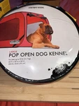 Sportpet Designs Large Pop Open Dog Kennel Fabric 36 In For Pets Up To 70 Lb. Fixed Price $90.99.