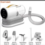 New Sealed Corvan Pet Grooming Vacuum PV3, Dog Kit, 13000 Pa W/ Attachm. Fixed Price $59.99.