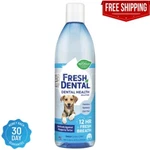 Naturel Promise Dental Breath Freshener Water Additive For Dogs, 16 Oz. Fixed Price $13.28.