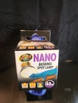 Zoo Med Nano Basking Spot Lamp 40W Incandescent Light For Small Reptiles. Fixed Price $8.80.