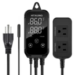 Digital Temperature Controller Aquarium Heater Reptile Thermostat Mat 80W. Fixed Price $42.76.