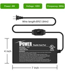 Ipower Terrarium Heater Warmer Waterproof Reptile Pad For Keep Pets. Fixed Price $19.87.