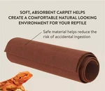 Desert 40 Gal Reversible Habitat Carpet 35.5" X 17.5" Terrarium Substrate Thrive. Fixed Price $13.75.
