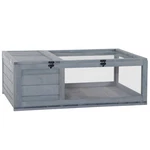 Wooden Reptile Cage With Top Access For Turtles Lizards Snakes, Gray. Fixed Price $74.99.