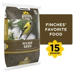 Audubon Park Nyjer Seed Wild Bird Food, Dry, Count Per Pack, 15 Lb. Bag. Fixed Price $38.85.