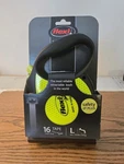 Dog, Flexi Neon Retractable Tape Large 16' Leash (pets Up To 110 Lbs.) New. Fixed Price $20.99.