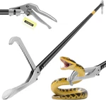 47" Snake Grabber Tool Aluminum Alloy Reptile Tongs With Anti-slip Grip & Lock. Fixed Price $41.99.