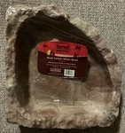 Fluker's Corner Rock Food & Water Bowl For Hermit Crabs Medium. Fixed Price $7.95.