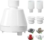 Cat Water Fountain Replacement Filter 1 HOUSING+2 Silicone Nozzle Plug, White. Fixed Price $12.44.