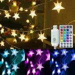 Solhice 20FT Color Changing Star String Lights For Bedroom 40 Leds, T.... Fixed Price $20.85.