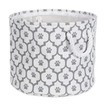 Target Small Round White Gray Pet Storage Basket 9X12 Stylish And Functional. Fixed Price $17.09.