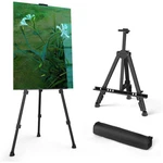 Adjustable Tripod Stand Easel Metal Floor Art Painting Supplies Bracket With Box. Fixed Price $18.99.