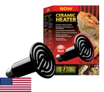 Exo Terra Ceramic Heater: 60W Lamp + 150W Emitter For Reptile. Fixed Price $67.98.