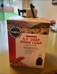 Thrive 5.5" Deep Dome Lamp Reptile Heat Light Basking 6 Ft Cord Ceramic Socket. Fixed Price $22.79.