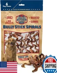 Canine Butcher Shop Bully Stick Spirals/springs Raised & Made Usa, (pack Of 6. Fixed Price $62.15.
