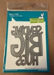 Lawn Fawn Custom Craft Dies: Giant Sending Big Hugs; Scripty Xoxo And Thanks. Fixed Price $12.00.