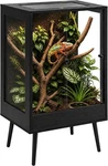 65 Gallon Reptile Terrarium With Stand; 24X18X36 Chameleon Gecko Cage. Fixed Price $259.99.