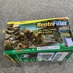 Tetra Reptofilter Terrarium Filtration For Frogs Newts And Turtles 90 Gph. Fixed Price $24.99.