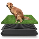 Lomantown Dog Grass Pad With Tray - Indoor/outdoor Pet Training Xl, M,. Fixed Price $69.99.