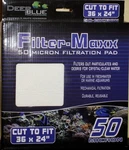 Deep Blue 50 Micron Filter Pad 36 X 24 Inch Cut To Fit For Aquarium Water. Fixed Price $13.11.