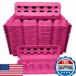 Cackle Hatchery Vented Pink Paper Pulp 1 Dozen Chicken Egg Cartons. Fixed Price $42.90.