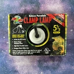 Zoo Med Deluxe Porcelain Clamp 5.5 Inch Polished Aluminum Dome Light. Fixed Price $25.30.