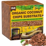Halatool 10 Lb Coconut Chips Substrate For Reptile, 72QT Natural Husk.... Fixed Price $40.65.