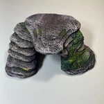 Penn-plax Reptology Shale Step Ledge For Aquariums & Terrariums Small, REP181. Fixed Price $15.00.