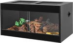 50 Gallon Reptile Enclosure, 36" X 18" Wooden Terrarium With Doubl. Fixed Price $257.99.