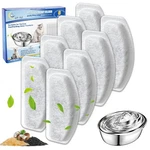 Cunina Cat Water Fountain Filter, 8 Pcs Replacement Compatible W.... Fixed Price $15.81.
