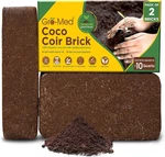 Gro-med Coco Coir Brick 2S Pack 1.4 Lb Each,expands To 20 Quarts, Enriched W. Fixed Price $18.27.