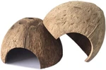 Pinvnby 2 Pcs Natural Coconut Smooth Surface, Small Animal Hide Cave. Fixed Price $13.35.