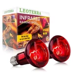 Leoterra 75W Infrared Night Heat Lamp Fits 20-40 Gallon Tank (2 Pack)- Th.... Fixed Price $19.68.