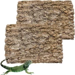 Hamiledyi 2PCS Cork Terrarium Background 15.7X11.8IN Natural Large Bark .... Fixed Price $28.91.