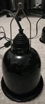 Exo Terra Black Aluminum Reptile Warming Dome 75W 120V With New Bulb. Fixed Price $11.00.