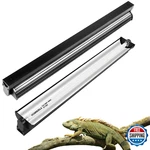 Homnebila T5 10.0 Uvb Reptile Light Fixture, Uva Tube Lamp Blub 39W. Fixed Price $94.81.