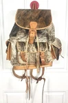 Hide Leather Backpack Hair On Rucksack. Fixed Price $59.99.