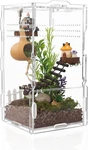 8X4X4IN Vertical Acrylic Jumping Spider Enclosure Transparent Color. Fixed Price $21.82.