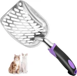 Litter Scoopmetal Scooperlong Handle Scoop,cat Scooperpoop Siftingmes.... Fixed Price $14.62.